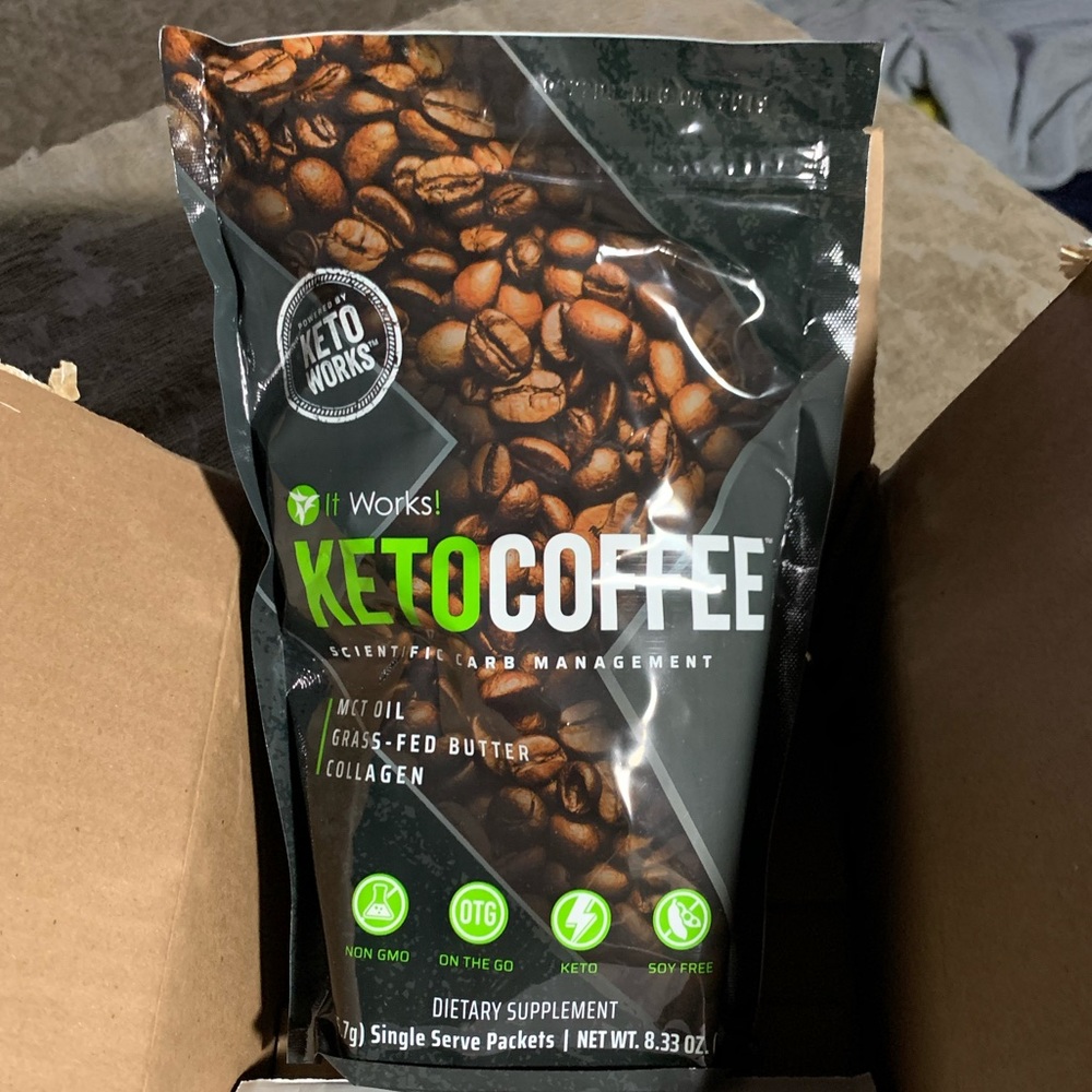 Bags of Keto Coffee It Works!
